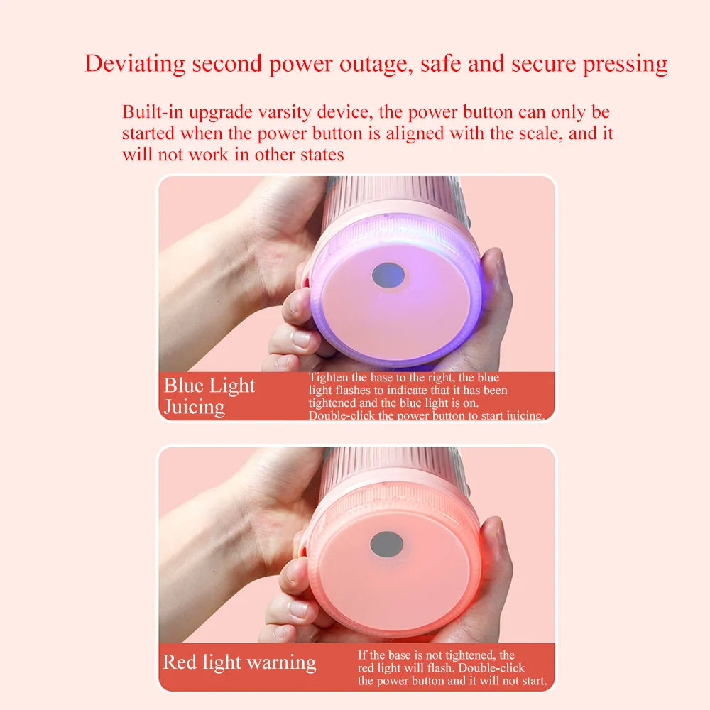 Mini Licuadora Portatil Recargable + Envio Gratis