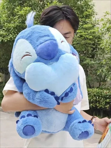 PELUCHE STICH CON CORAZON DE 60 CM  😍 ❤️