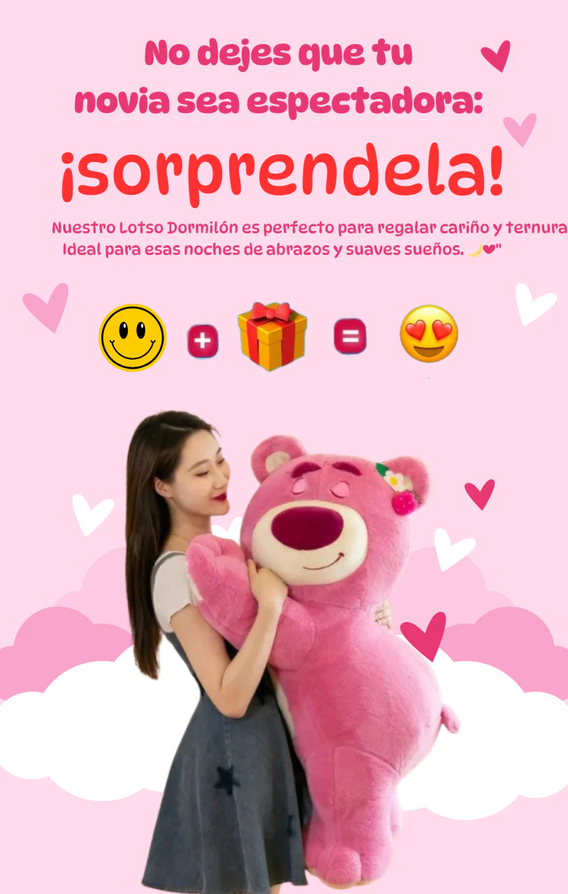 LOTSO DORMILÓN + BORDADO PERSONALIZADO ❤️
